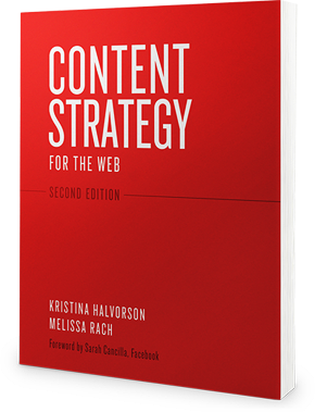 Photo of the book Content Strategy for the Web